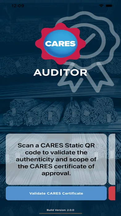 Captures d'écran de CARES Auditor
