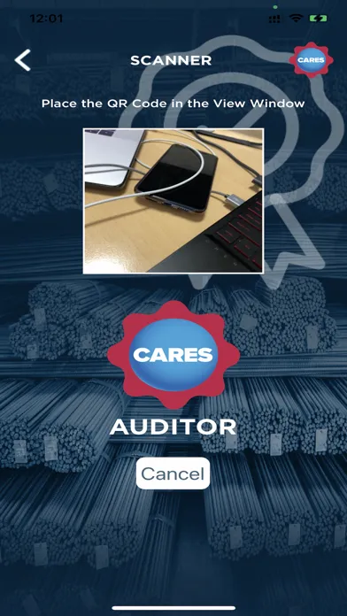 Captures d'écran de CARES Auditor