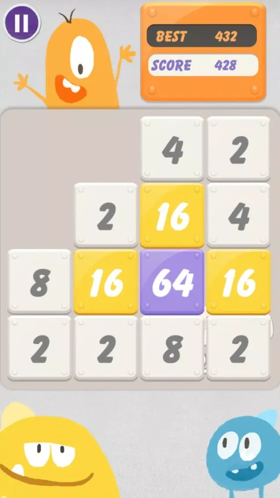 Captures d'écran de areA 2048