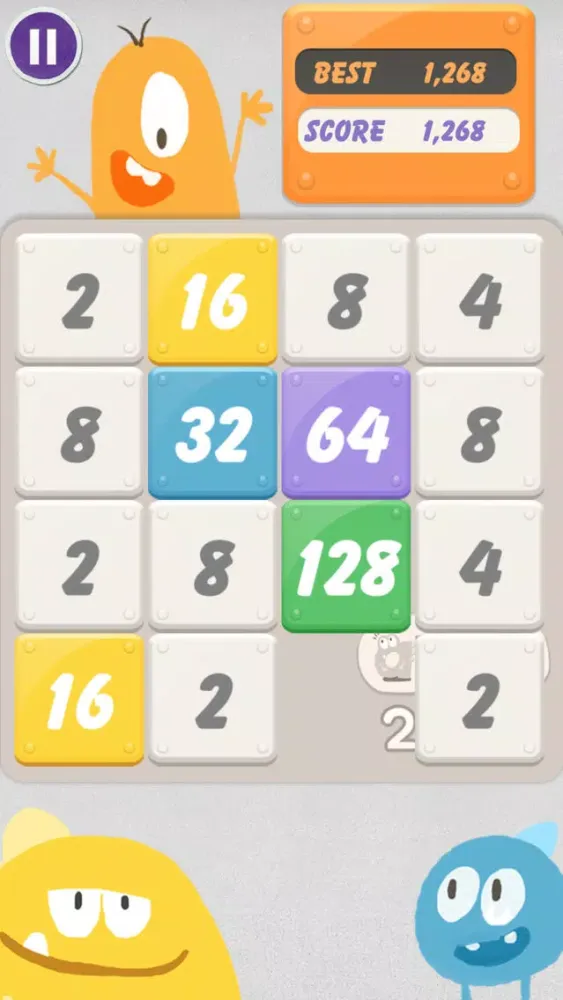 Captures d'écran de areA 2048