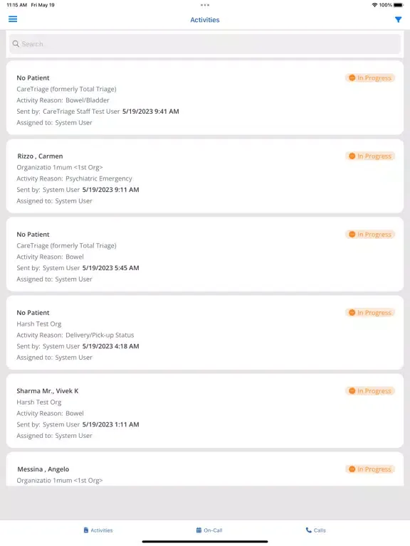 CXM Mobile (old) iPad  سکرین شاٹس