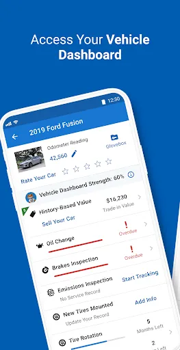 تصاویر CARFAX Car Care App