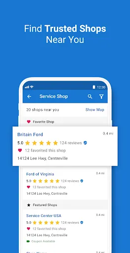 تصاویر CARFAX Car Care App