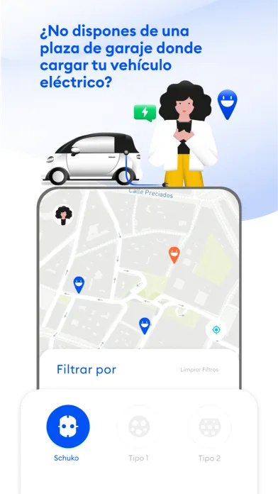 Captures d'écran de CargaTuCoche Colaborativa