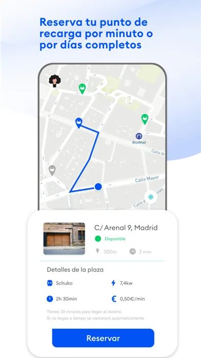 Captures d'écran de CargaTuCoche Colaborativa