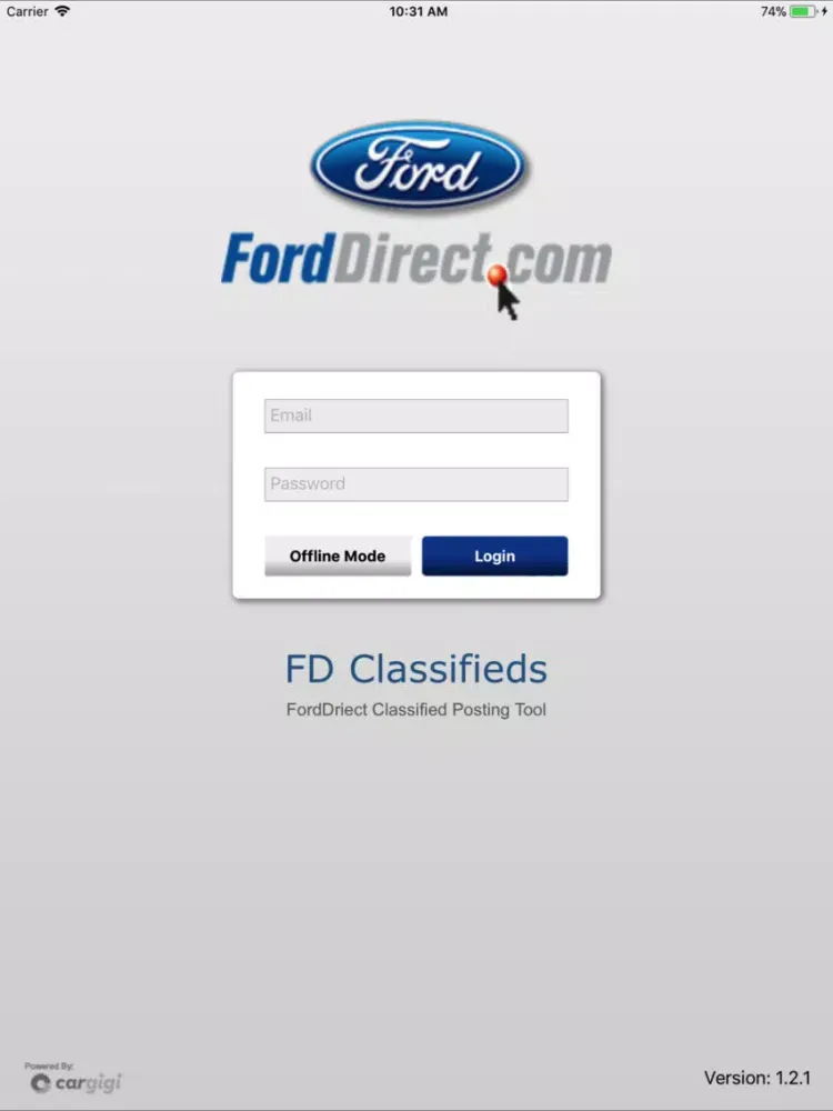 Zrzuty ekranu FD Classifieds iPad 