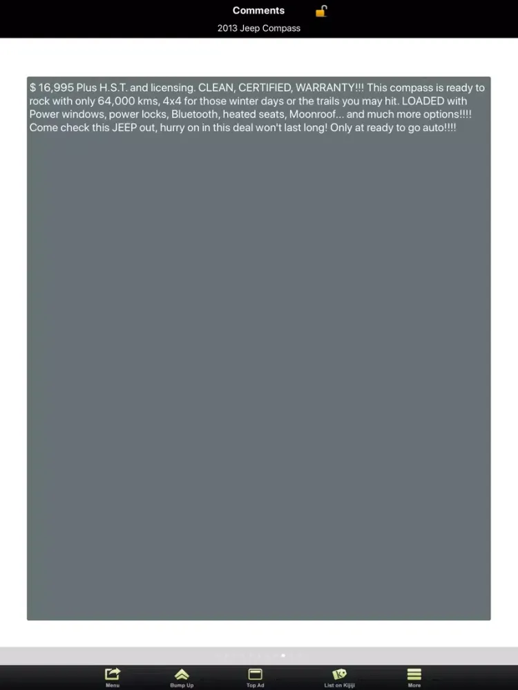 Kijiji Inventory Tool iPad 应用截图