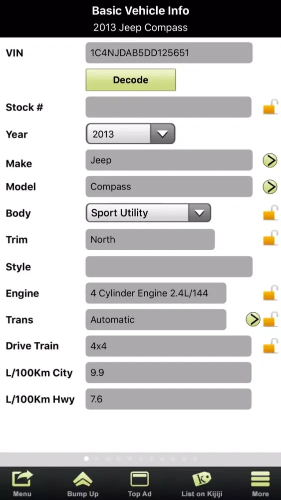 Kijiji Inventory Tool应用截图