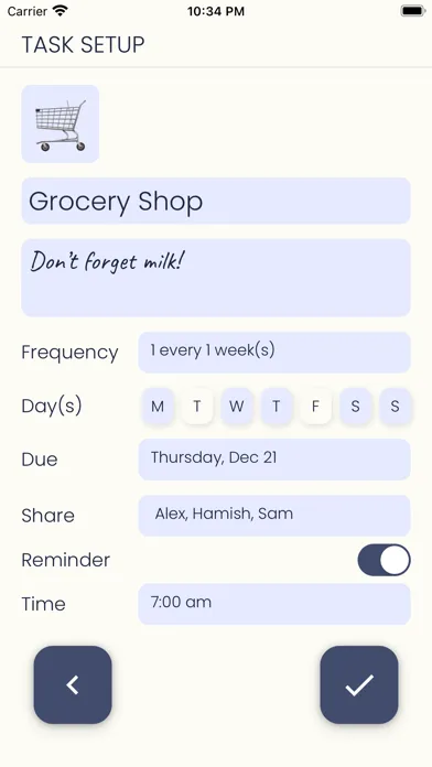 Screenshot di Fairshare Home
