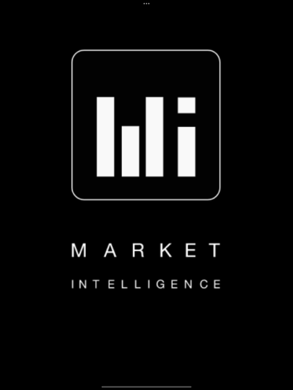 Market Intelligence App iPad  스크린샷