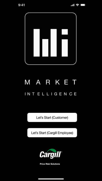 Market Intelligence App 스크린샷