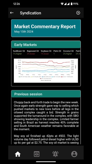 Market Intelligence App 스크린샷