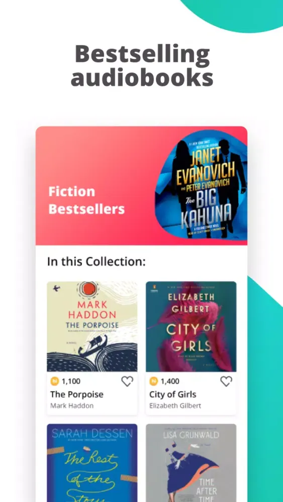 Captures d'écran de hibooks - amazing audiobooks