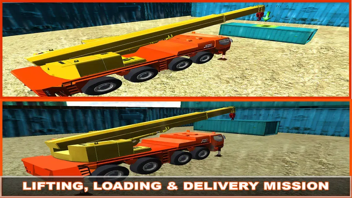 تصاویر Cargo Delivery Crane : Off-Road Challeng-ing Park