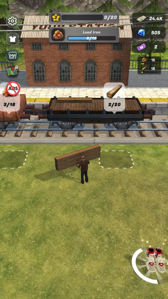 Ảnh chụp màn hình của Cargo Train Station