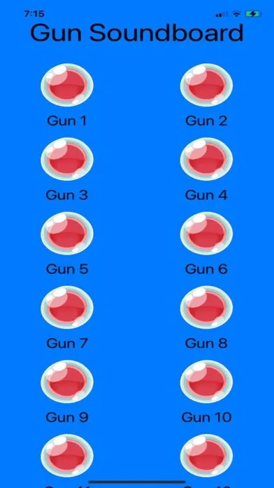 Tangkapan skrin Ultimate Gun Soundboard