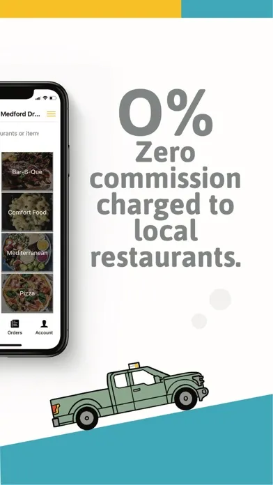 Capturas de tela do CarHop - Food & Drink Delivery