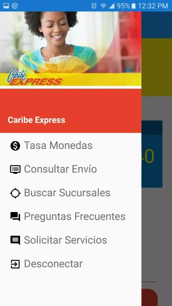 Capturas de pantalla de Caribe Express RD