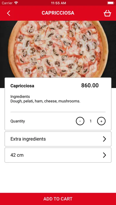 Tangkapan layar Caribic Pizza