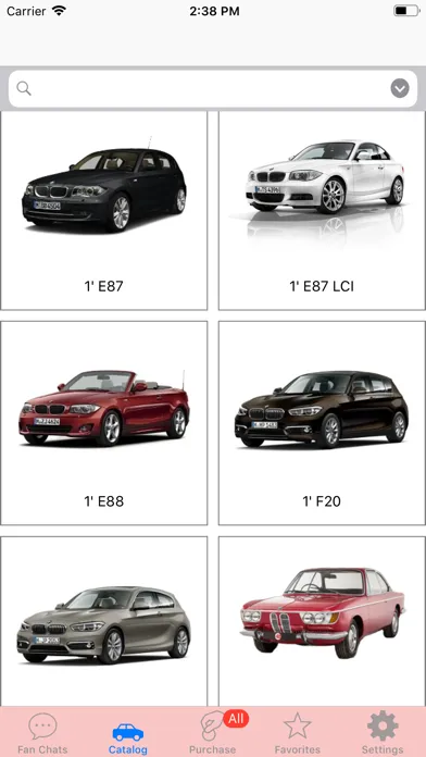 Capturas de pantalla de Fan club of BMW car fans