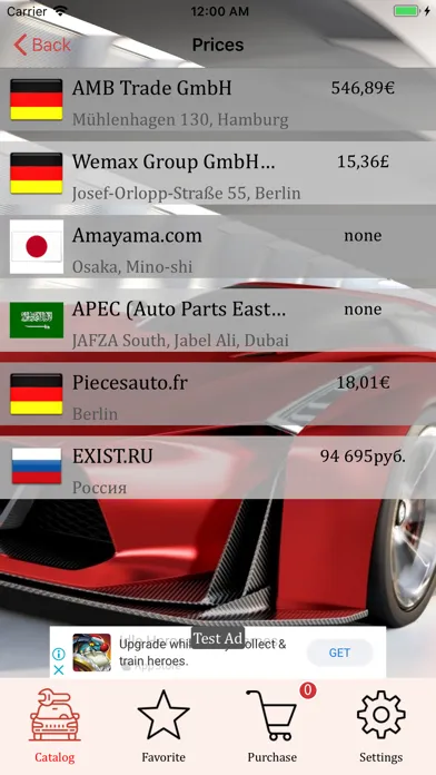 Screenshot di Car Parts for Nissan