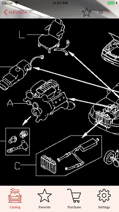Screenshot di Car Parts for Nissan