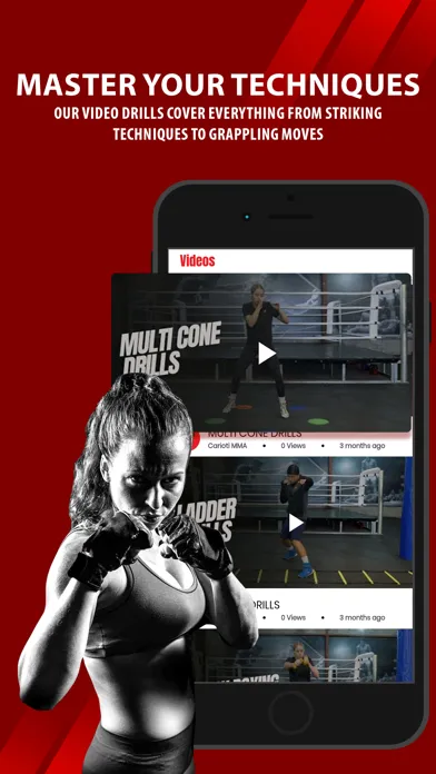 Ảnh chụp màn hình của My Combat App: Boxing & MMA