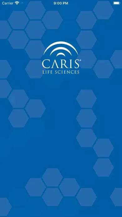 Tangkapan skrin Caris Meetings