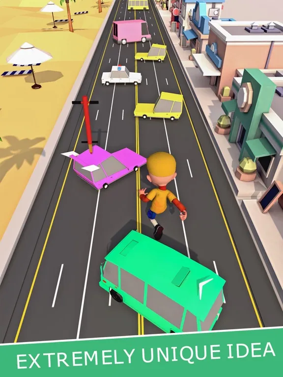 Rush Hour - Endless Car Jump iPad 应用截图