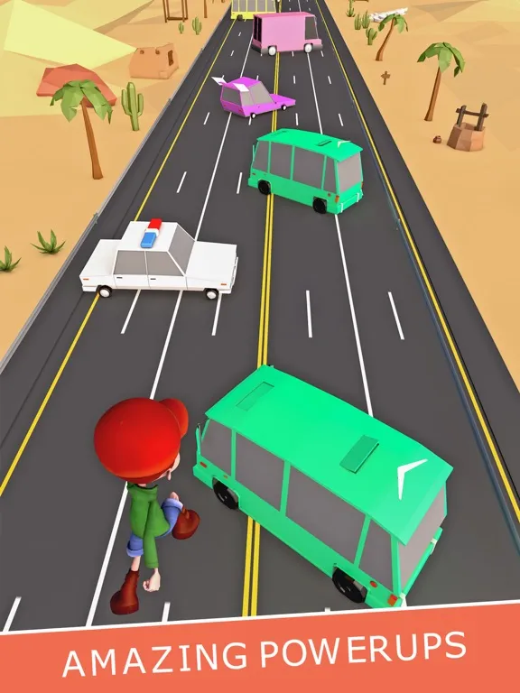 Rush Hour - Endless Car Jump iPad 应用截图