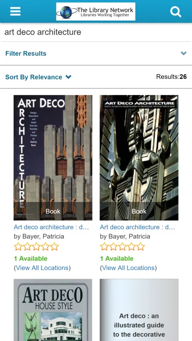 TLN Library Catalog Ekran Görüntüleri
