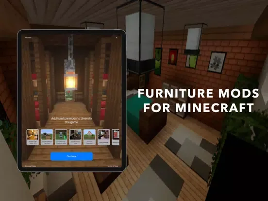 Tangkapan layar Furniture Mod for Minecraft ' iPad 