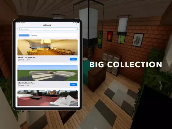 Tangkapan layar Furniture Mod for Minecraft ' iPad 