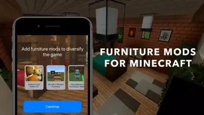 Tangkapan layar Furniture Mod for Minecraft '