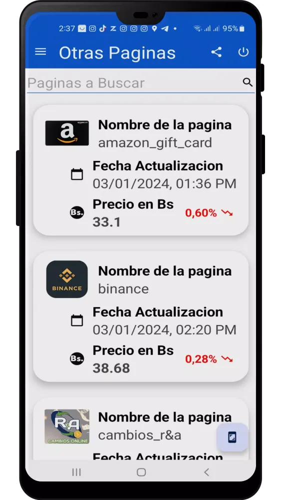 Dolar al Dia Venezuela Screenshots