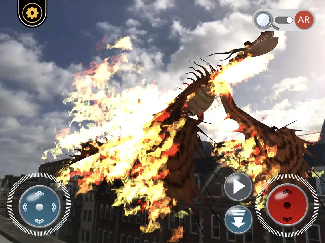 Скриншоты DreamWorks Dragons AR iPad 