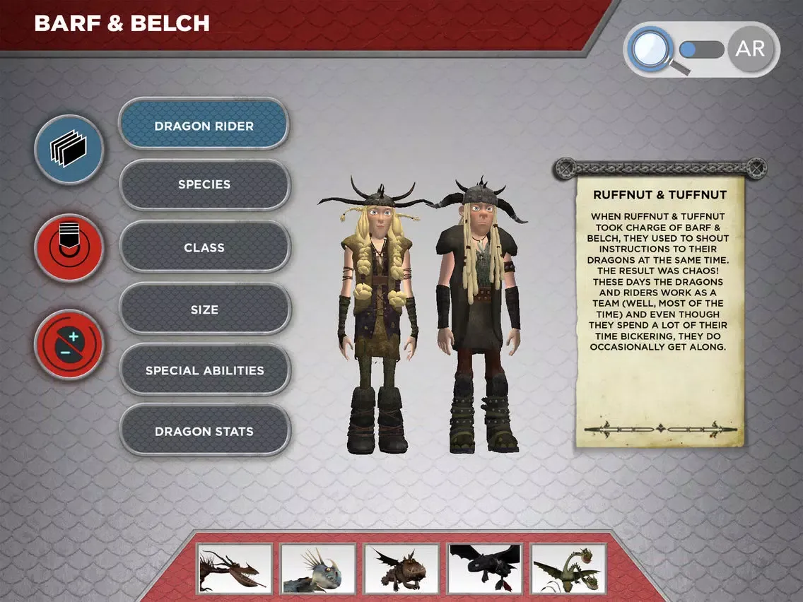 Скриншоты DreamWorks Dragons AR iPad 