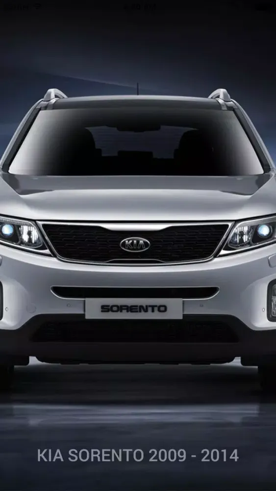 ภาพหน้าจอของ Руководство и эксплуатация Kia Sorento