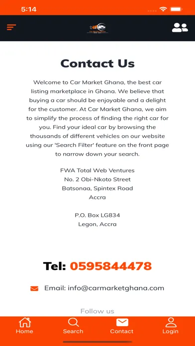 Capturas de pantalla de Car Market Ghana