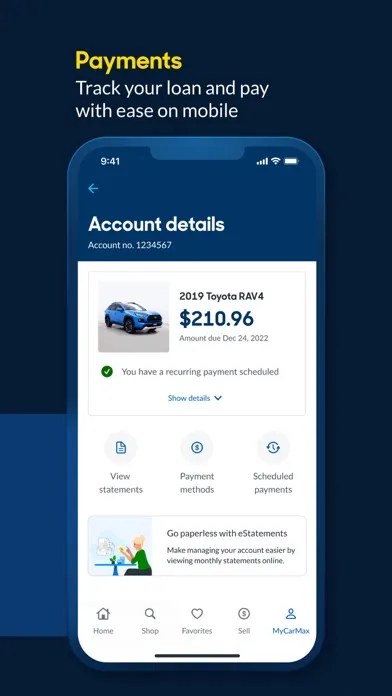 CarMax: Used Cars for Sale سکرین شاٹس