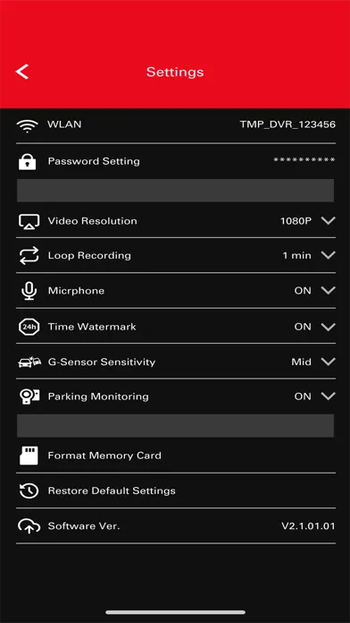 Скриншоты TMP DVR II