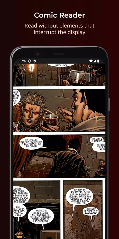 Ảnh chụp màn hình của Comic Book Reader