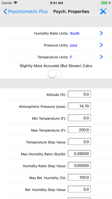 HVAC Psychrometric Plus应用截图