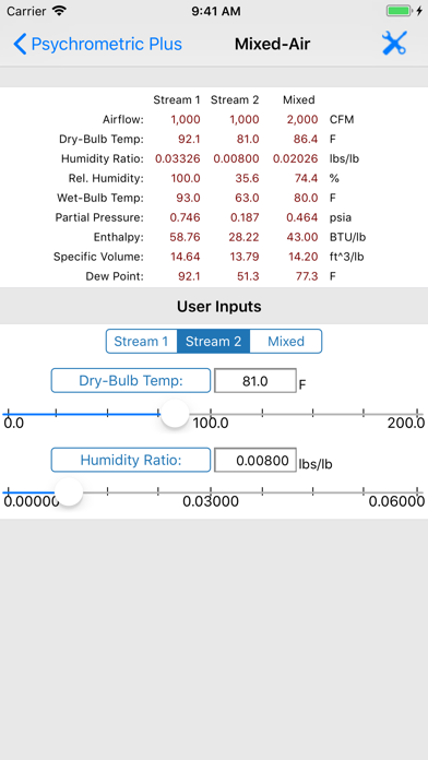 HVAC Psychrometric Plus应用截图
