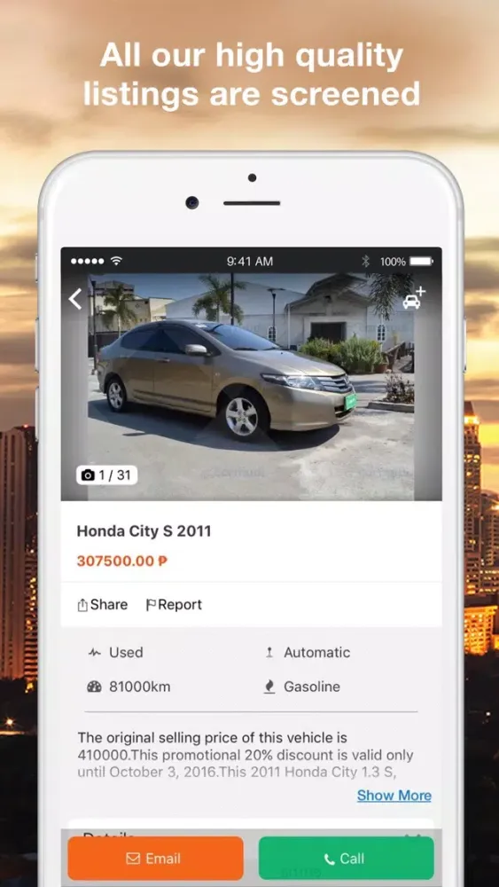 Captures d'écran de Carmudi - Buy and Sell Cars