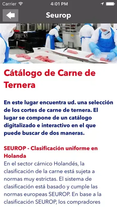Ảnh chụp màn hình của Carne de Ternera