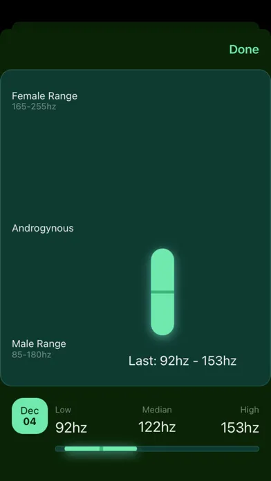 Voice Pitch Analyzer Screenshots