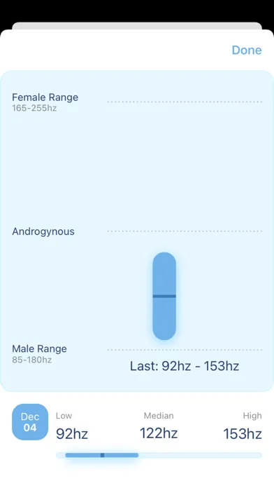 Voice Pitch Analyzer Screenshots