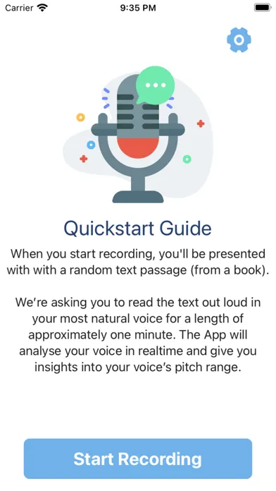 Voice Pitch Analyzer Screenshots