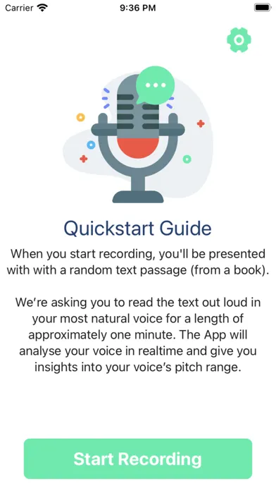 Voice Pitch Analyzer Screenshots